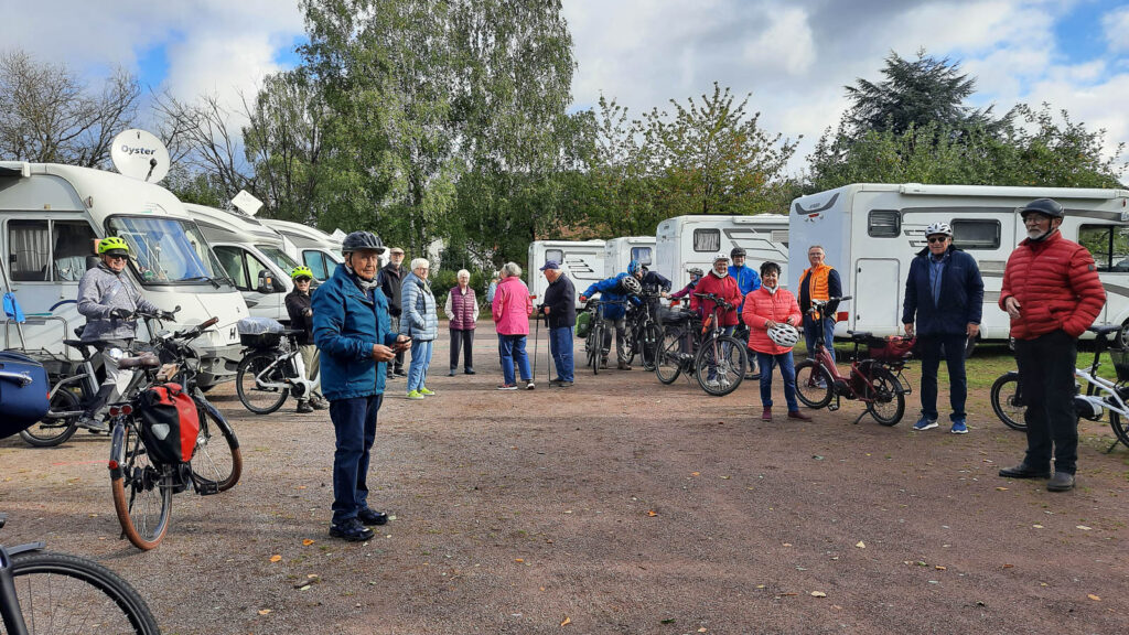 Radtour beim Herbsttreffen in Böllstein