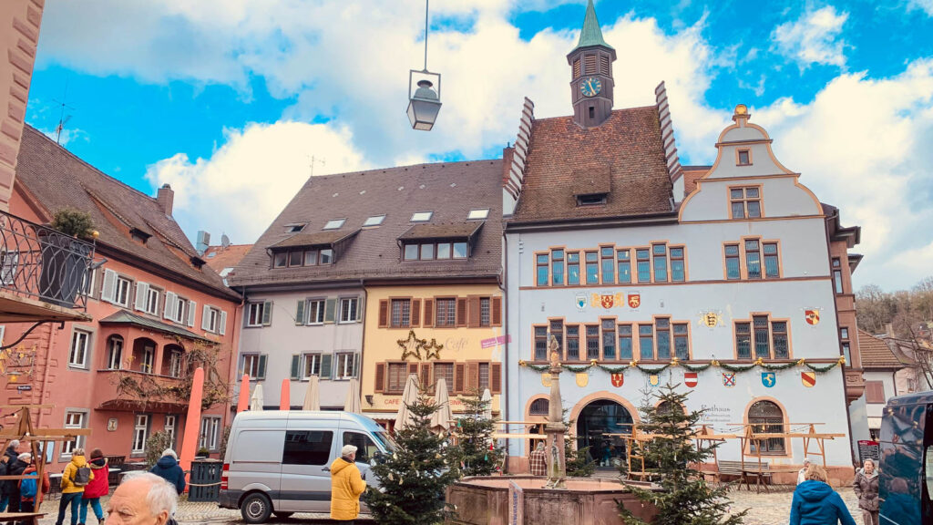 Das Rathaus von Staufen